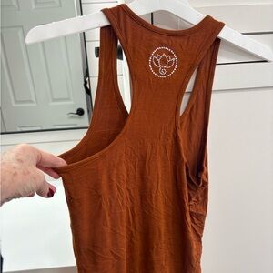 Lily Lotus Women's Rust Tank Top